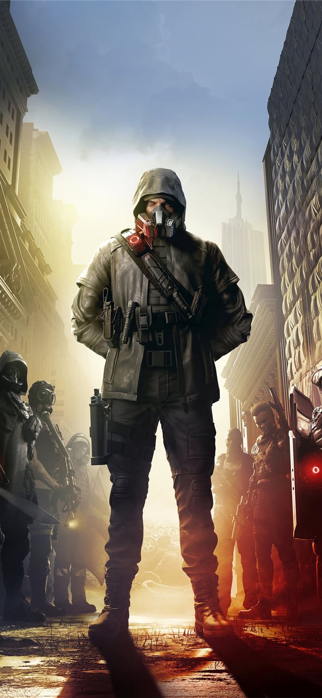 1125x2436 tom clancys the divison 2 8k -  iPhone X Wallpaper
