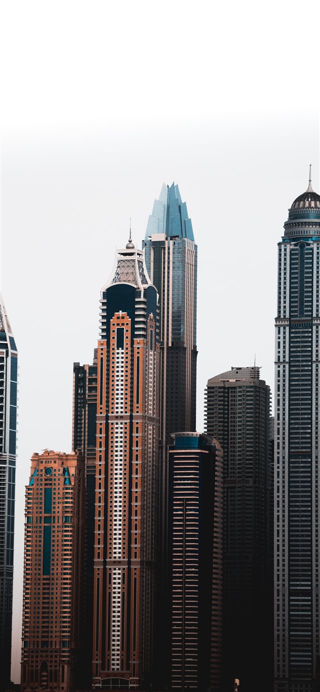 1125x2436 high rise buildings - dubai iPhone X Wallpaper