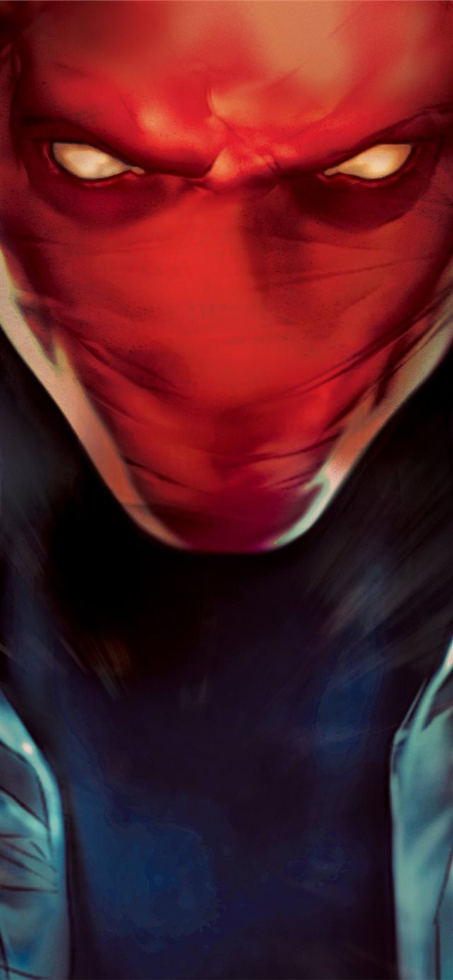 1125x2436 batman under the red hood 8k - batman iPhone X Wallpaper