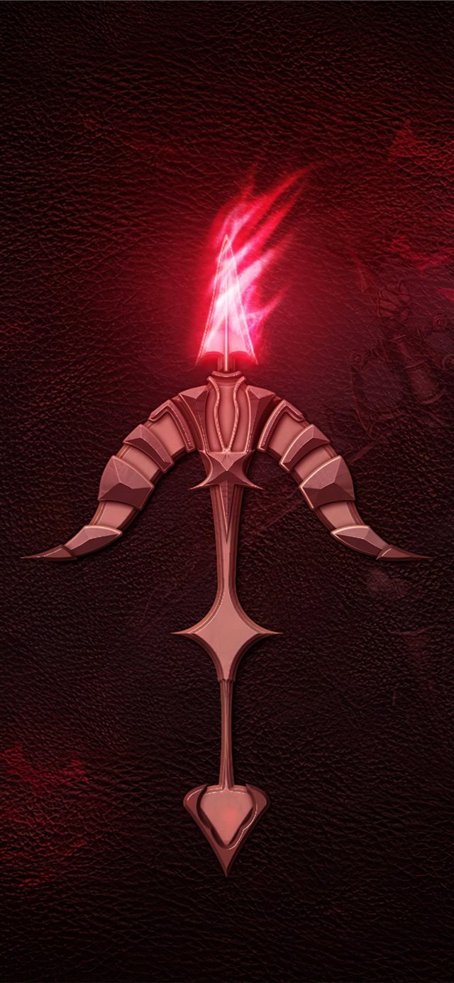 1125x2436 vayne league of legends art 4k - games iPhone X Wallpaper