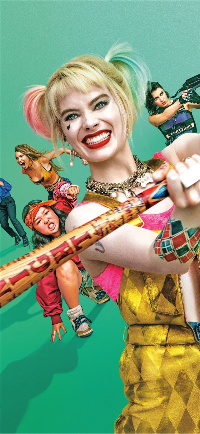 1125x2436 birds of prey 2020 10k - birds of prey iPhone X Wallpaper