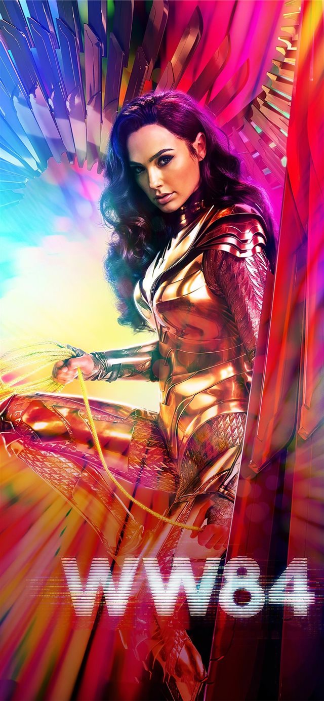 1125x2436 wonder woman 1984 4k newposter - 2020 movies iPhone X Wallpaper