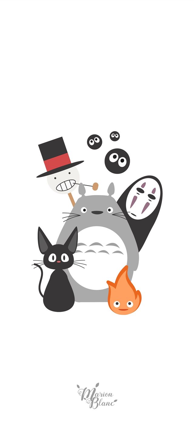 1125x2436 Studio Ghibli - trends iPhone X Wallpaper