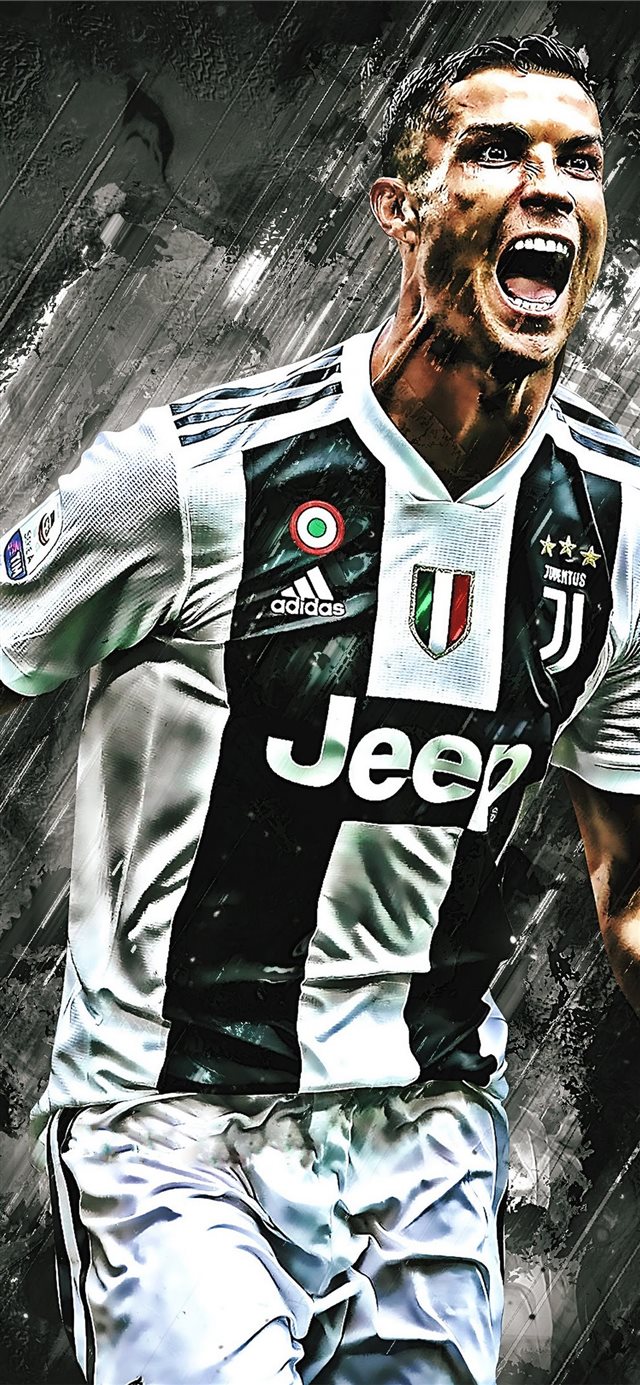 1125x2436 Cristiano Ronaldo Football Player 4K -  iPhone X Wallpaper