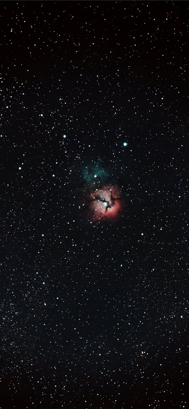 1125x2436 blue and black galaxy with stars - grey iPhone X Wallpaper