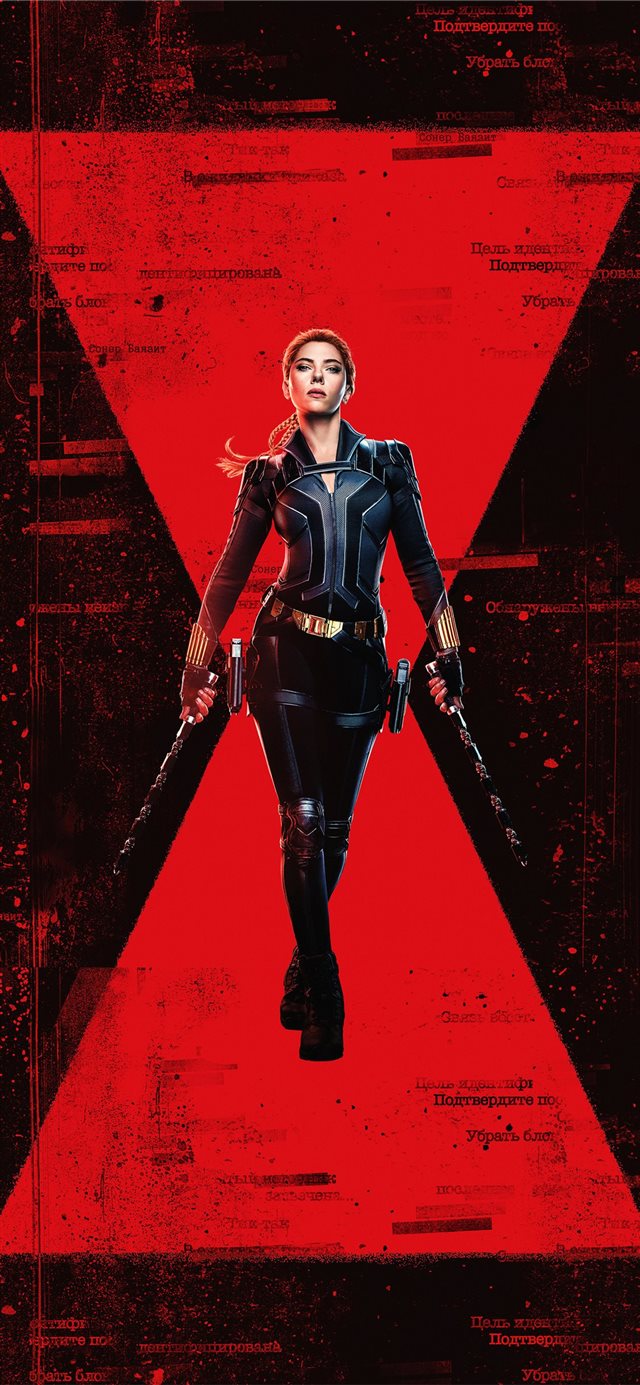 1125x2436 black widow 10k - marvel iPhone X Wallpaper