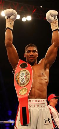 Anthony Joshua beats Dominic Breazeale George Grov... wallpaper
