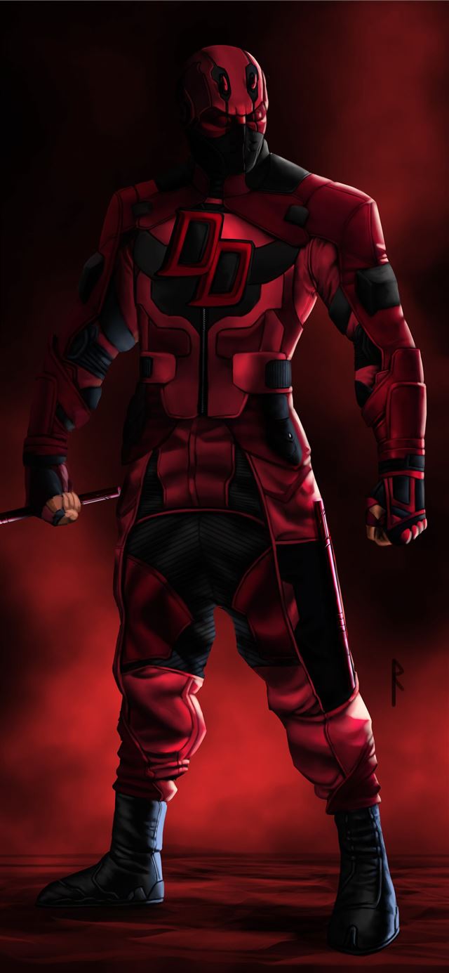 1125x2436 Daredevil Ninja 4k Artwork Sony Xperia X XZ Z5 Pre... - ninja iPhone X Wallpaper