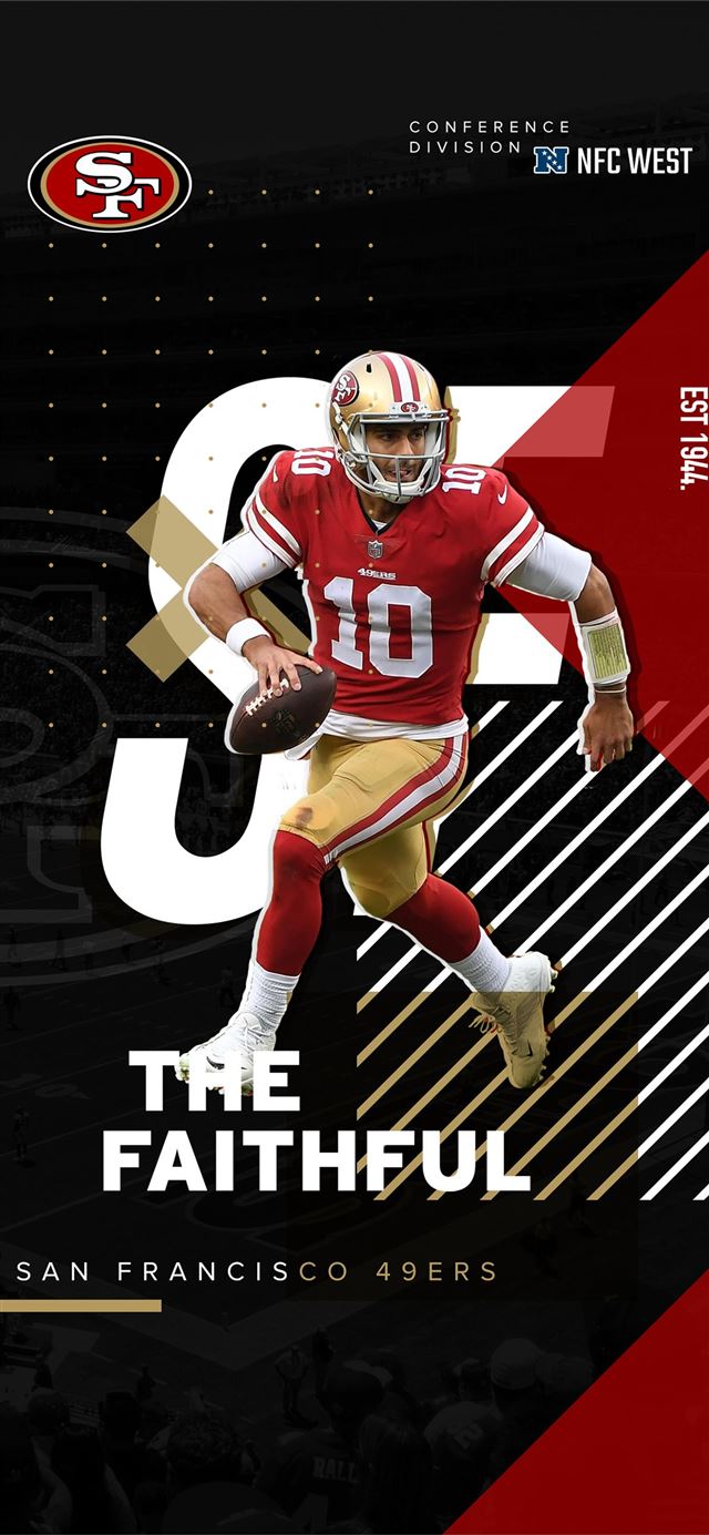 1125x2436 New 49ers - sport celebrity iPhone X Wallpaper