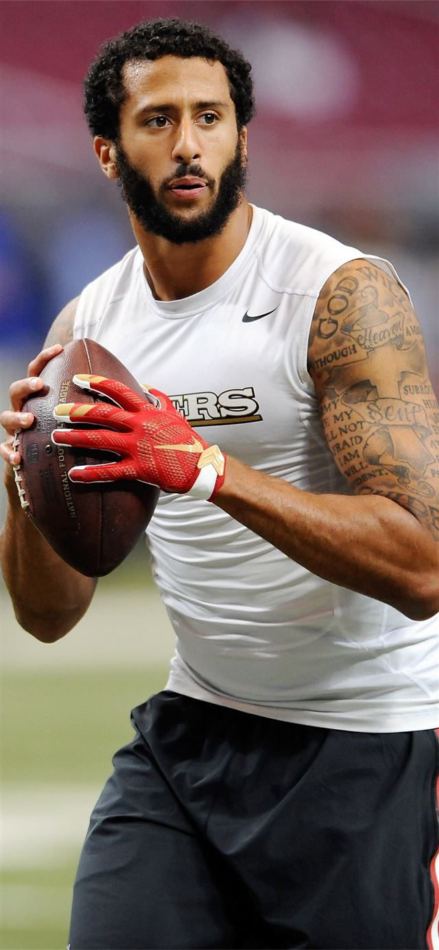 1125x2436 49ers QB Colin Kaepernick Refuses to Stand for Nat... - american football celebrity iPhone X Wallpaper