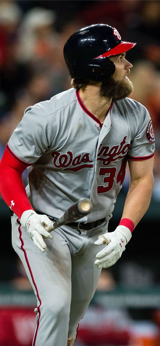 1125x2436 Bryce Harper 2017 Cave - bryce harper iPhone X Wallpaper