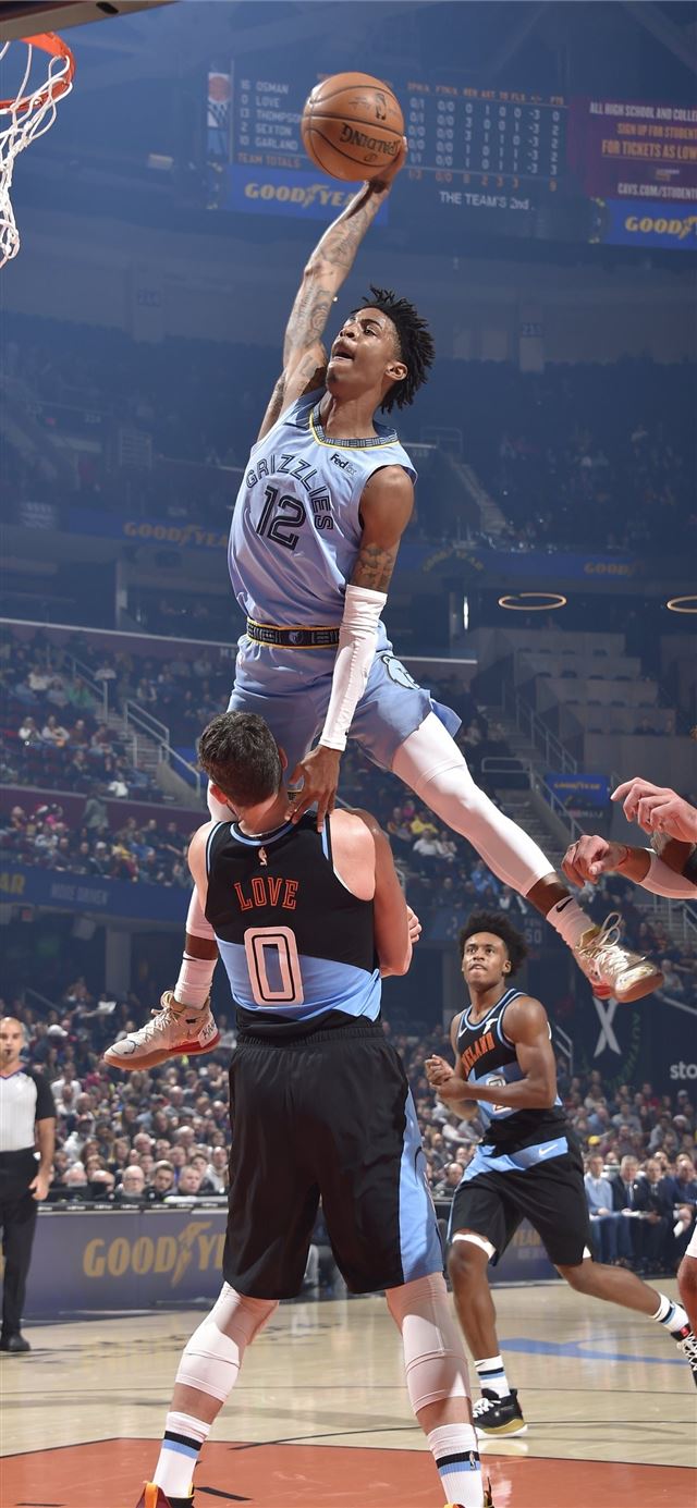 1125x2436 Kevin Love reacts the only way you can after Ja Mo... - basketball celebrity iPhone X Wallpaper