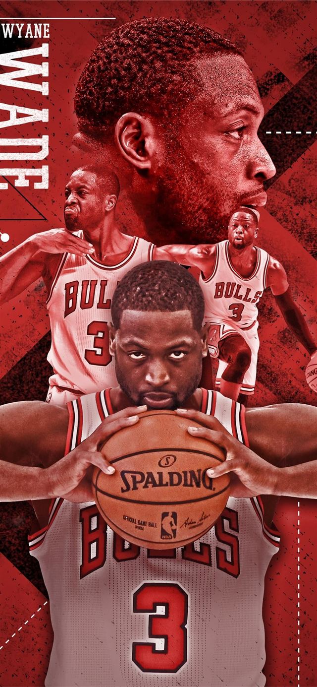 1125x2436 70 D Wade on Play - basketball celebrity iPhone X Wallpaper