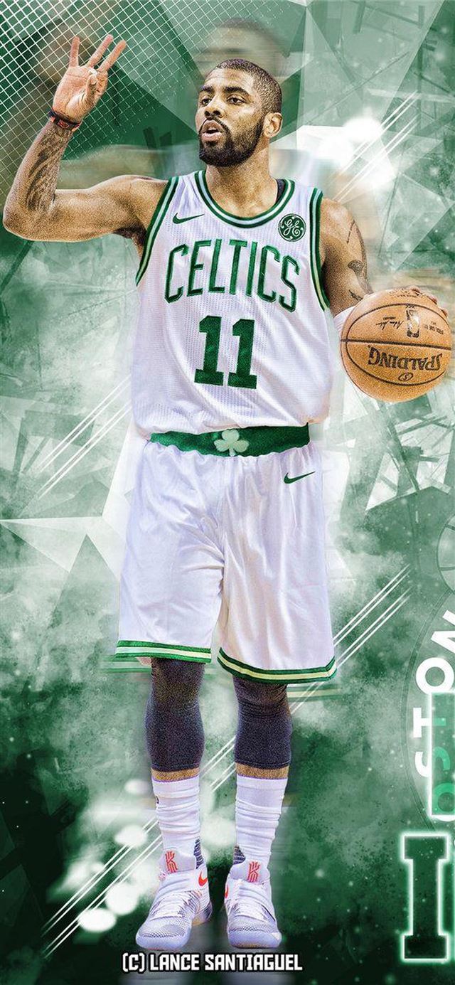 1125x2436 Boston Celtics Nba Player Kyrie Irving For Kyrie I... - basketball celebrity iPhone X Wallpaper