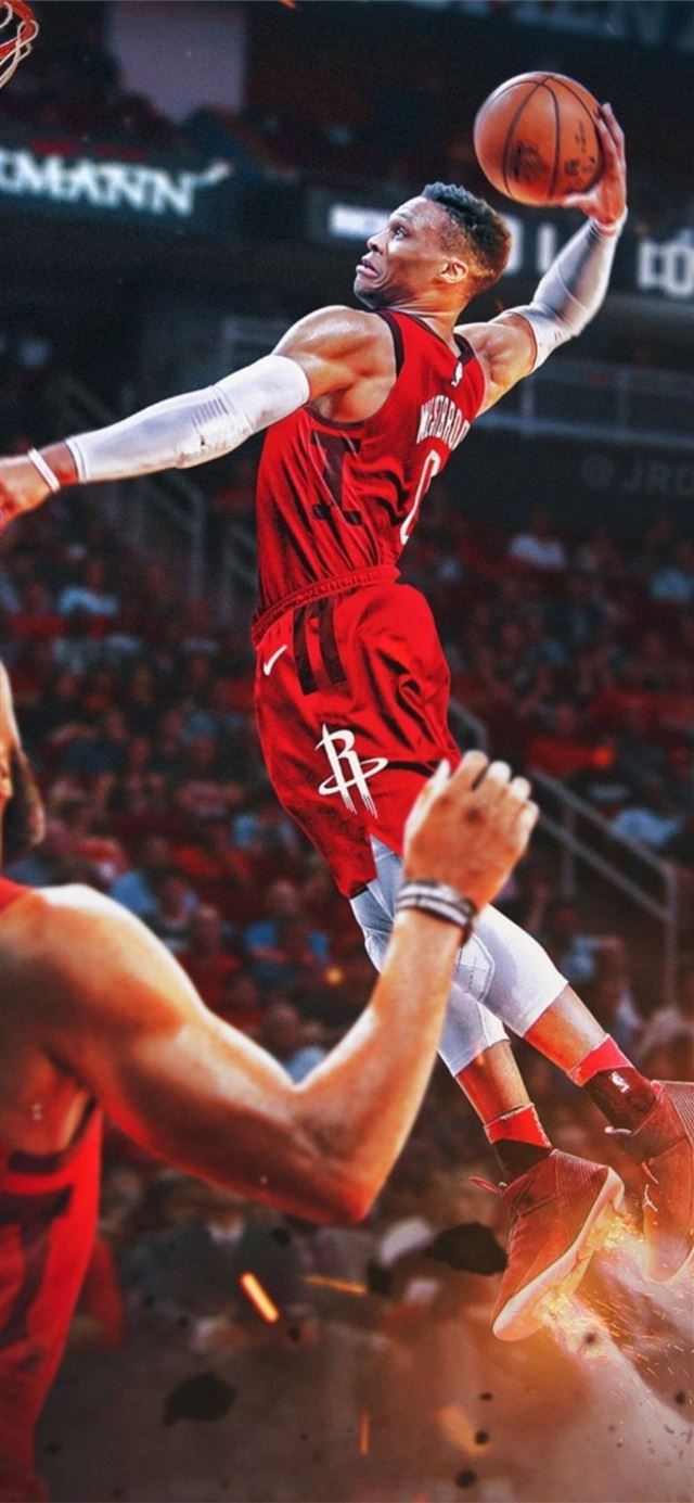 1125x2436 Russell Westbrook 4K Top Free Russell Westbrook 4K - basketball celebrity iPhone X Wallpaper