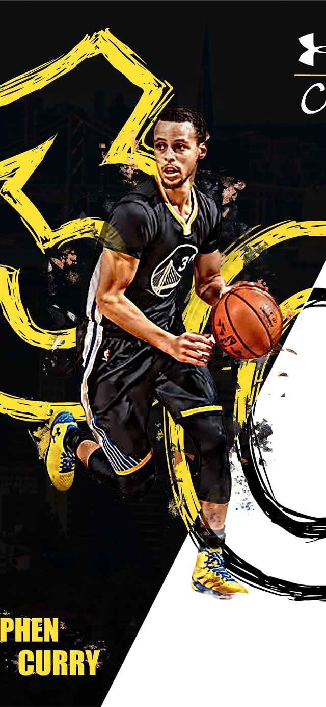 1125x2436 Stephen Curry'  - basketball celebrity iPhone X Wallpaper