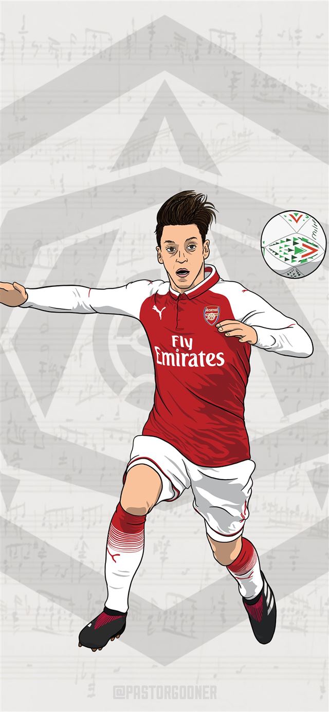 1125x2436 Özil Player Hd backgrounds - javier hernandez iPhone X Wallpaper