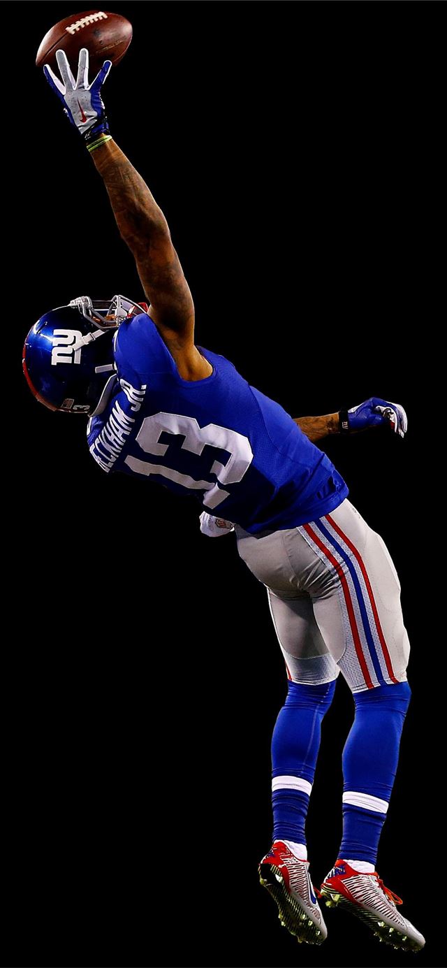 1125x2436 Odell Beckham Jr Cartoon Ecopetit cat - sport celebrity iPhone X Wallpaper