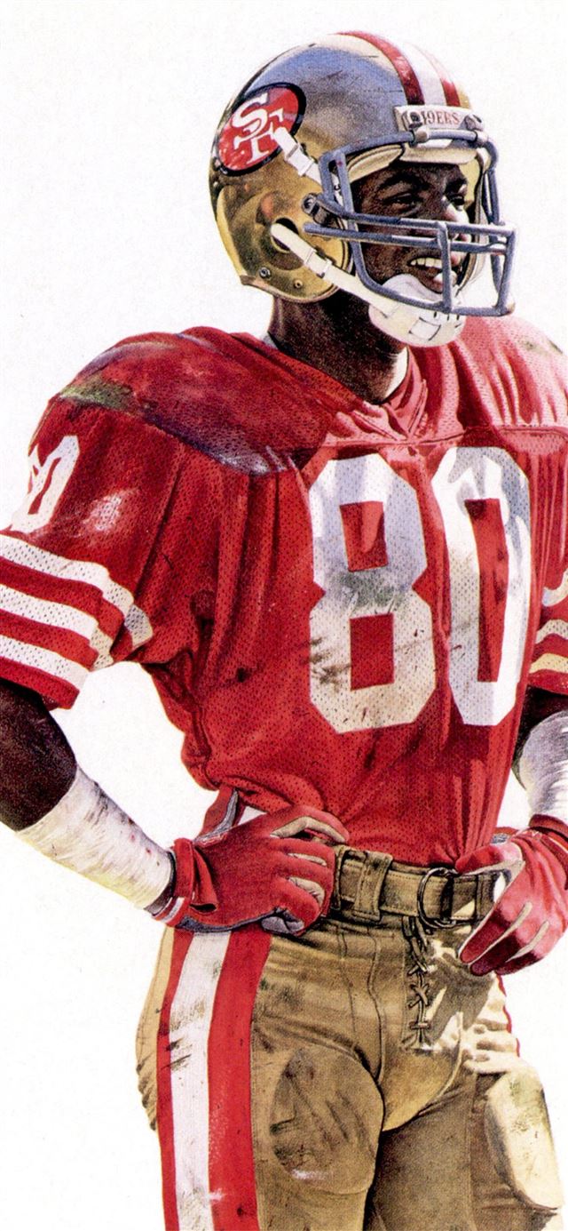 1125x2436 Jerry Rice Top Free Jerry Rice Backgrounds - american football celebrity iPhone X Wallpaper