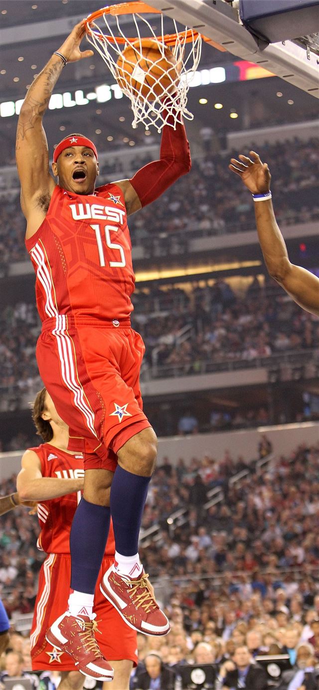 1125x2436 Carmelo Anthony NBA All Star Game - united states iPhone X Wallpaper