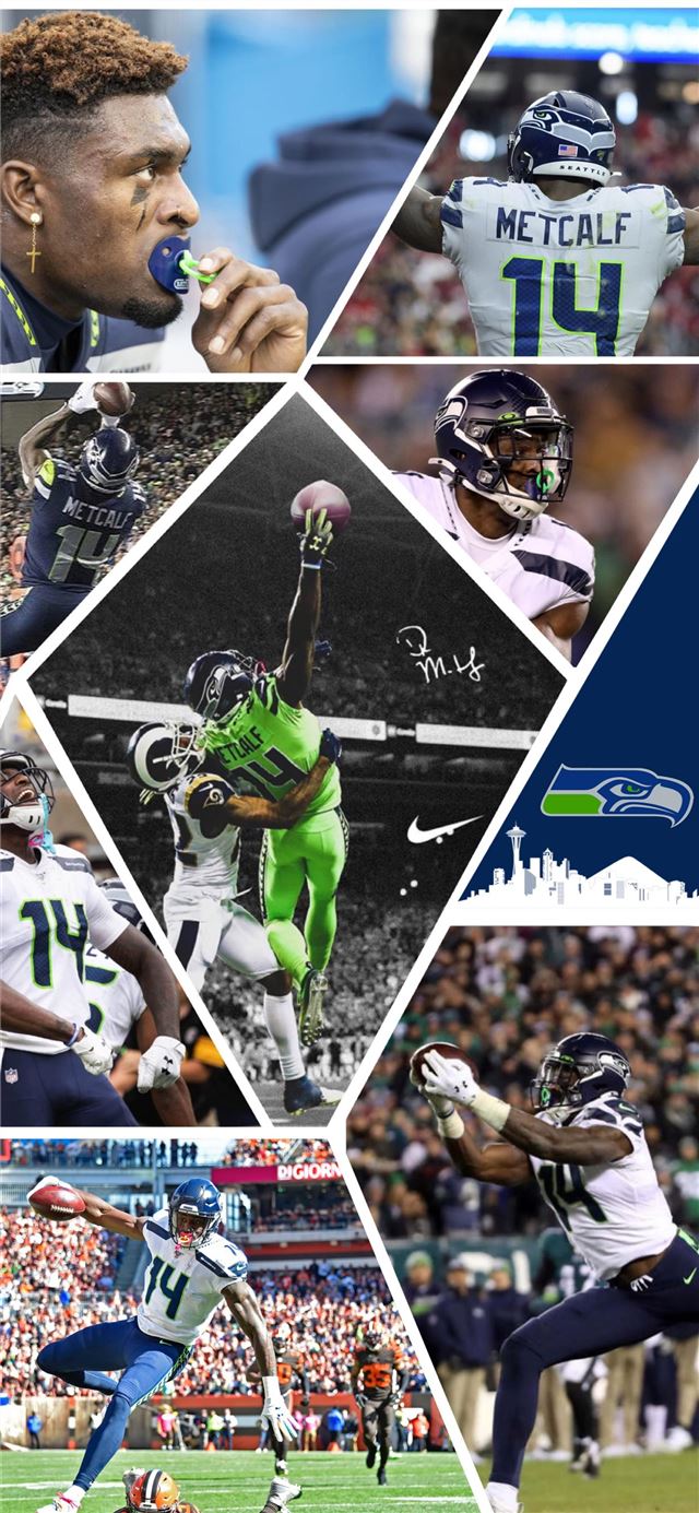 1125x2436 Made a DK BeastCalf today Enjoy Go Hawks Seahawks - american football celebrity iPhone X Wallpaper