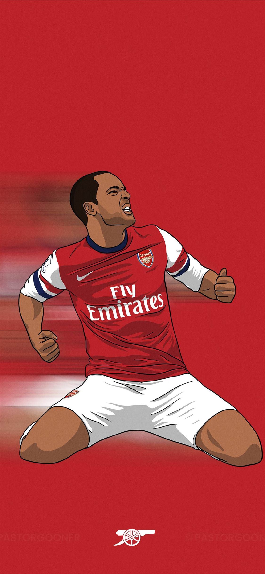 Arsenal Cartoon Hd Football Iphone X Wallpapers Free Download