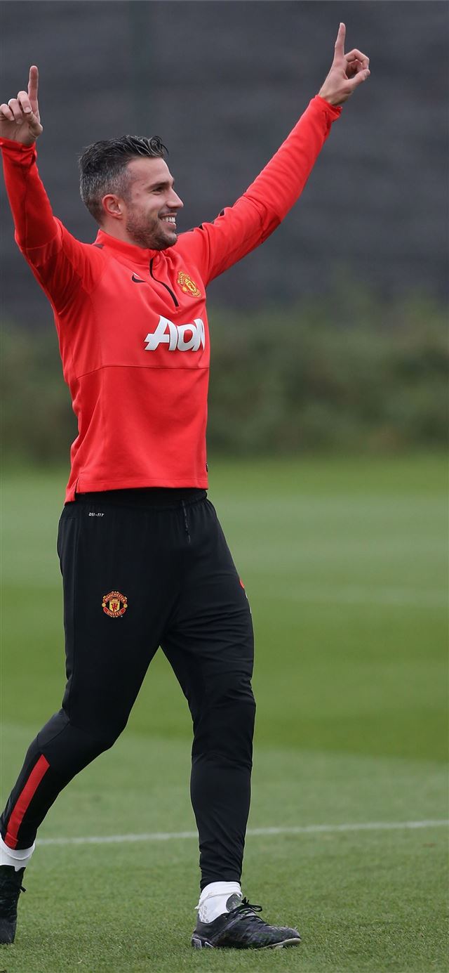 1125x2436 Robin Van Persie Man Utd 2018 - soccer celebrity iPhone X Wallpaper