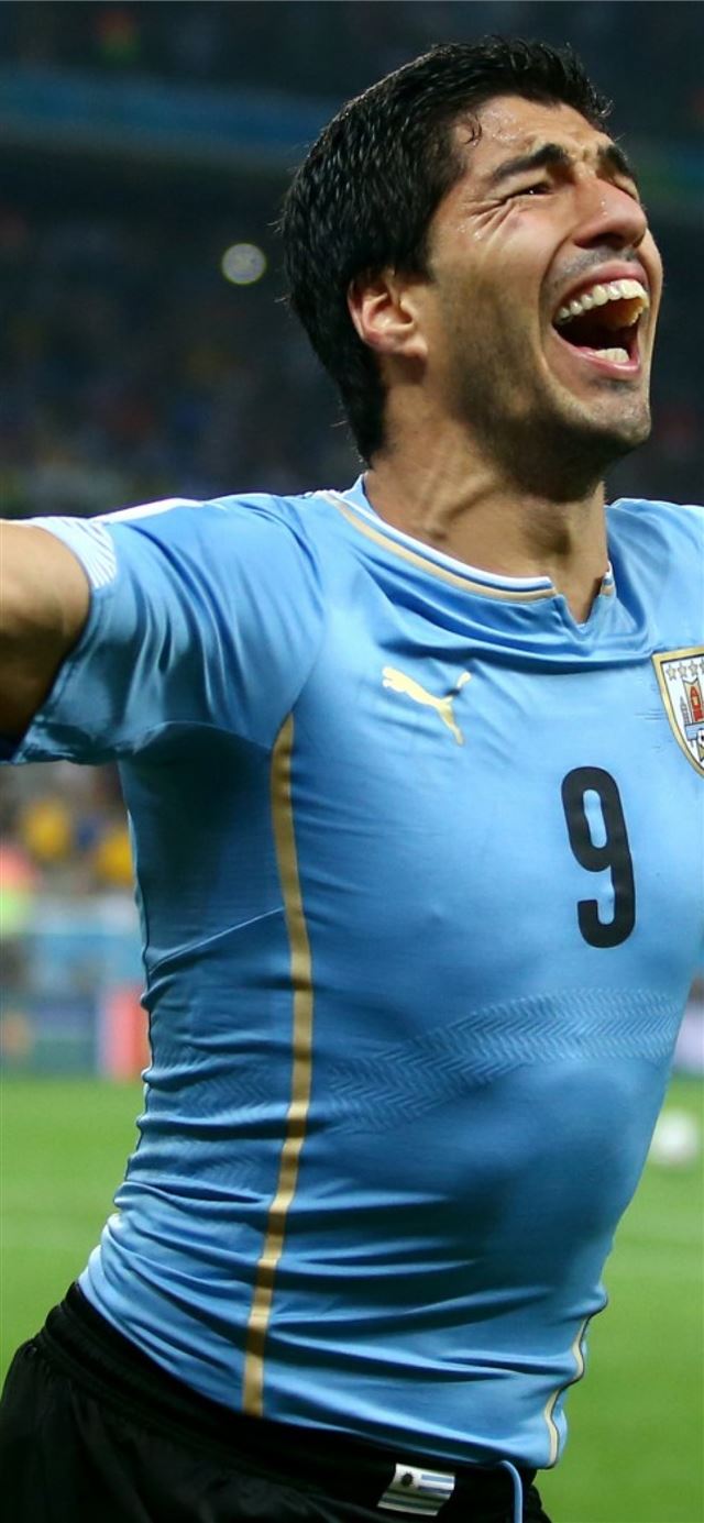 1125x2436 luis suarez uruguay world cup 2014 Sony Xperia X X... - uruguay iPhone X Wallpaper
