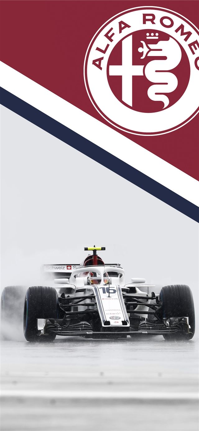 1125x2436 Sauber Charles Leclerc in the Rain mobile formula1 - formula one celebrity iPhone X Wallpaper