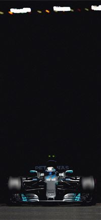 Bottas' W08 emerges from the Monaco Tunnel formula... wallpaper