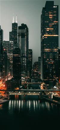 bridge above river wallpaper