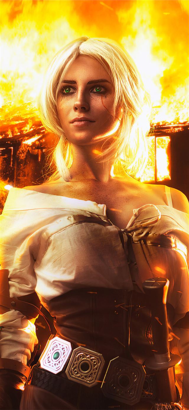 1125x2436 the witcher ciri 4k - the witcher 3 iPhone X Wallpaper