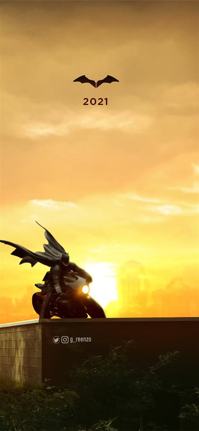 1125x2436 the batman 2021 - superheroes iPhone X Wallpaper