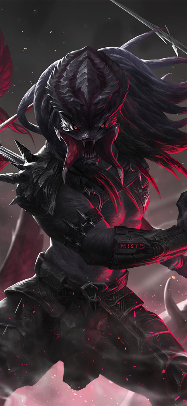 1125x2436 the predator art 4k - artstation iPhone X Wallpaper