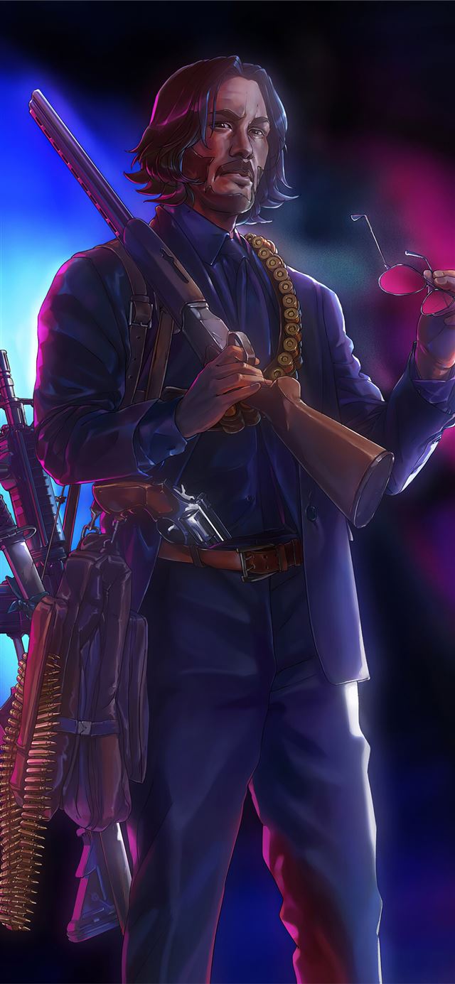 1125x2436 john wick hunter - john wick iPhone X Wallpaper