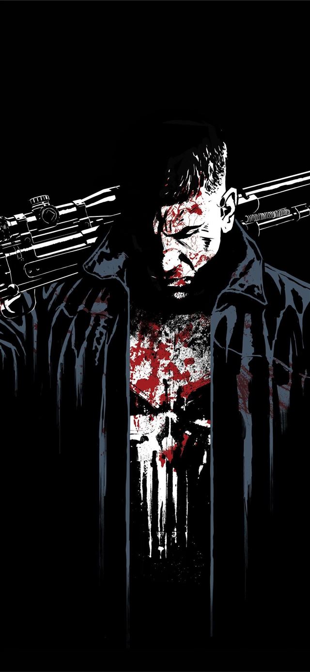 1125x2436 Punisher HD wiki - cowboy bebop iPhone X Wallpaper