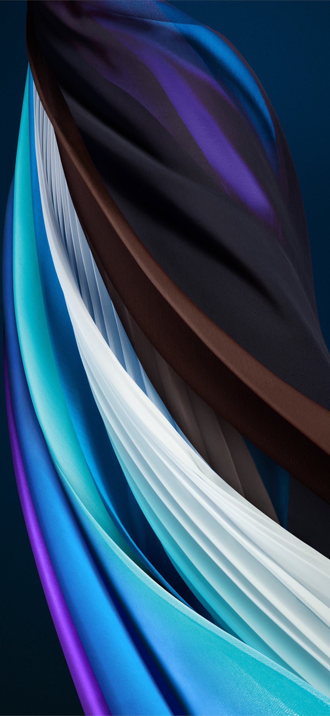 Silk Blue Light iPhone X Wallpapers