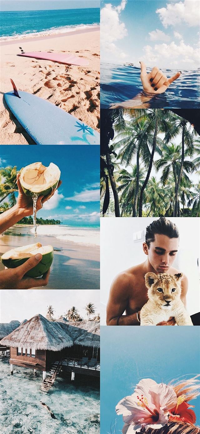 1125x2436 Summer Aesthetics Hang Ten MagicMatriarch - trends iPhone X Wallpaper