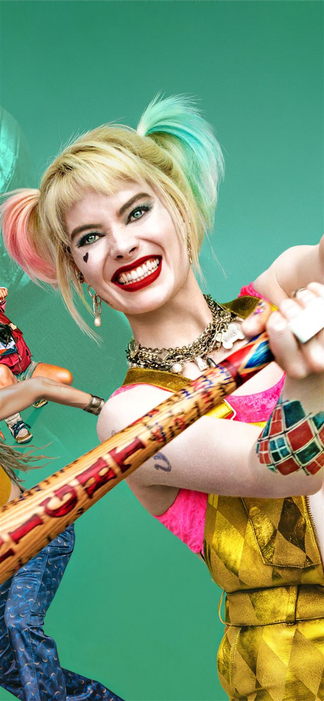 1125x2436 birds of prey new poster - birds of prey iPhone X Wallpaper