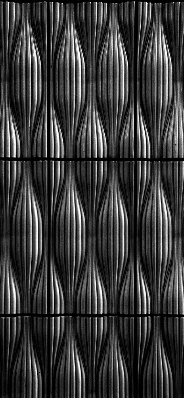 1125x2436 Hypnotic Interwoven Pattern in Concrete - window iPhone X Wallpaper