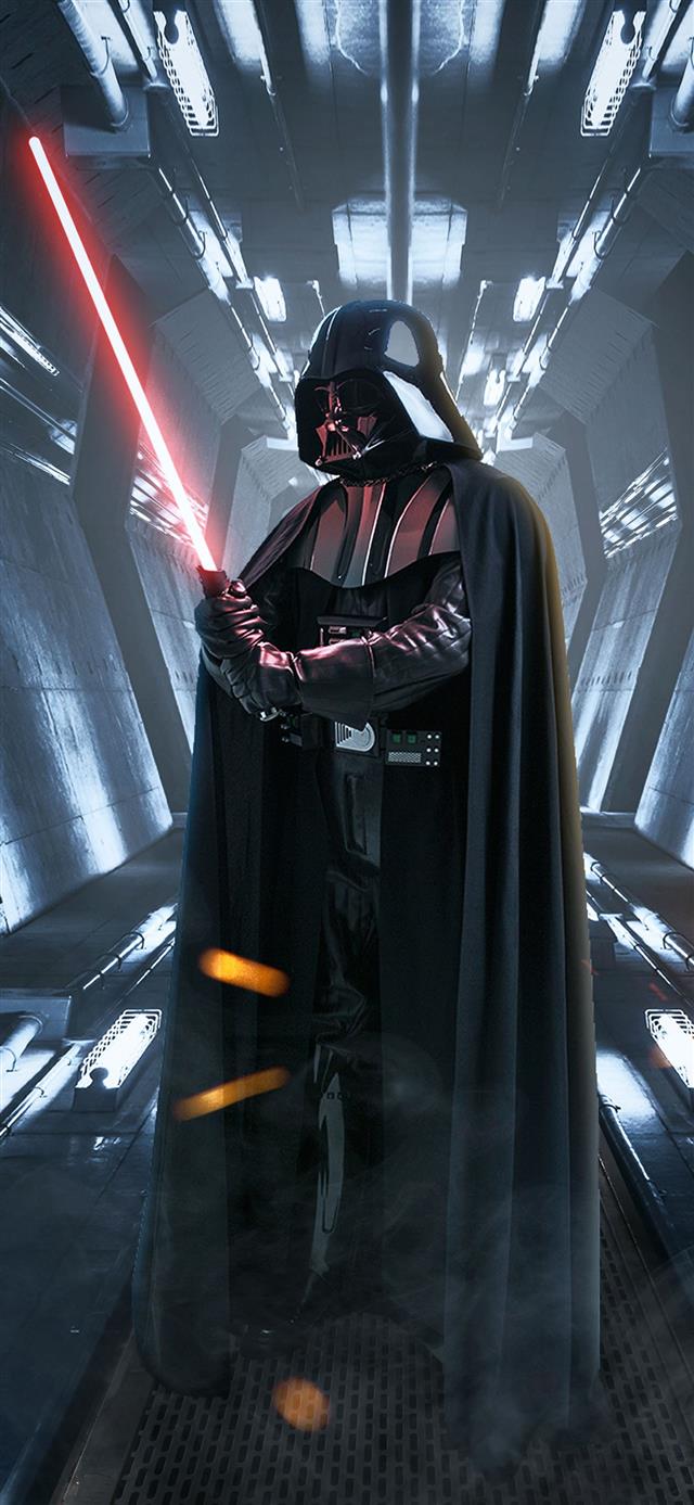 1125x2436 2020 darth vader 4k -  iPhone X Wallpaper