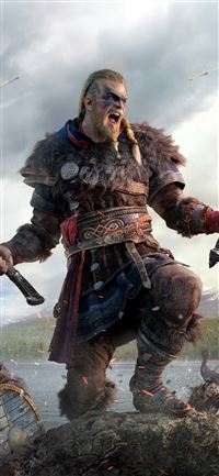 2020 assassins creed valhalla 10k wallpaper