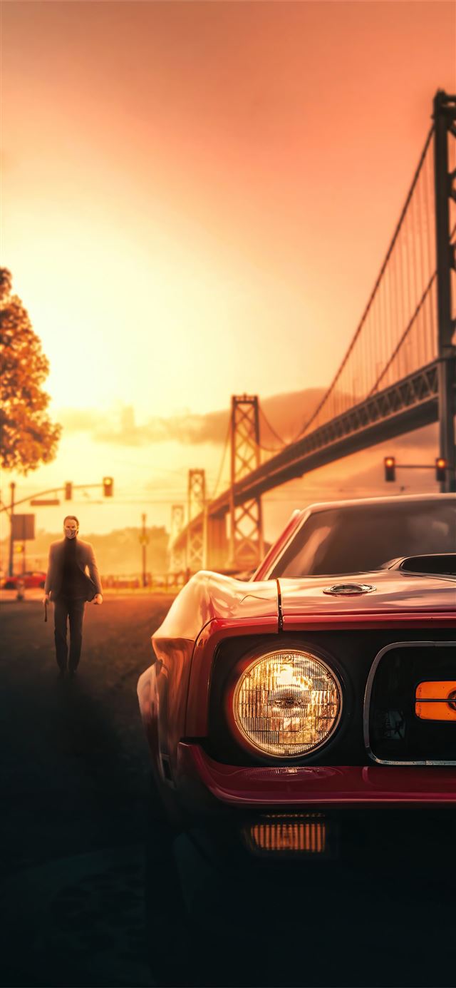 1125x2436 john wick fanart 4k - john wick iPhone X Wallpaper