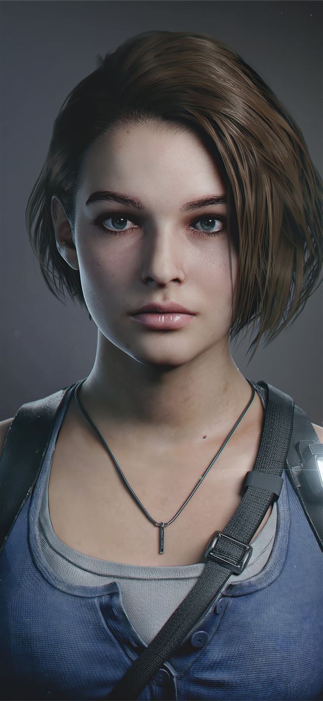 1125x2436 jill resident evil 3 4k - resident evil 3 iPhone X Wallpaper