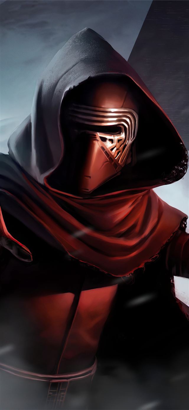 1125x2436 kylo ren 4k 2020 - artstation iPhone X Wallpaper