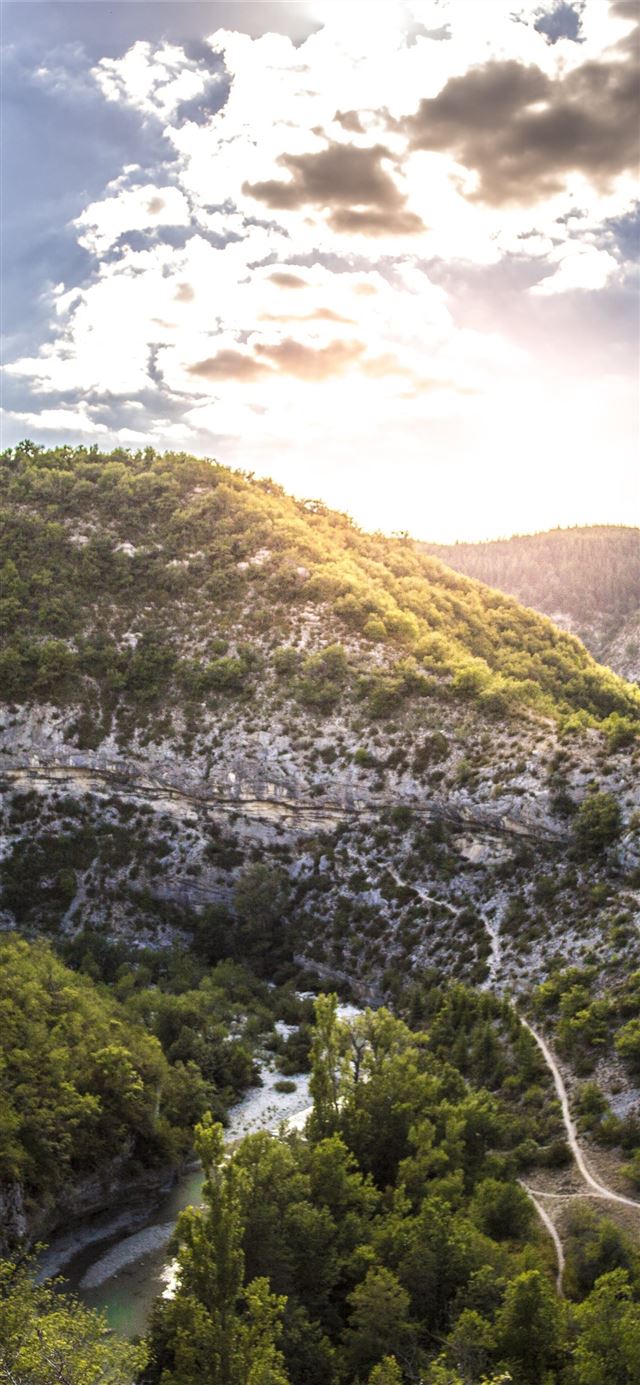 1125x2436 Verdon Gorge -  iPhone X Wallpaper