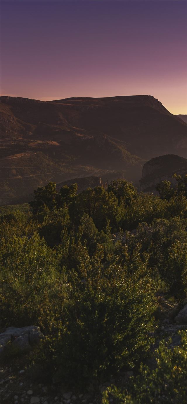 1125x2436 Verdon Gorge -  iPhone X Wallpaper