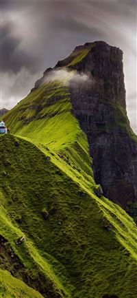 Faroe Islands Cave wallpaper