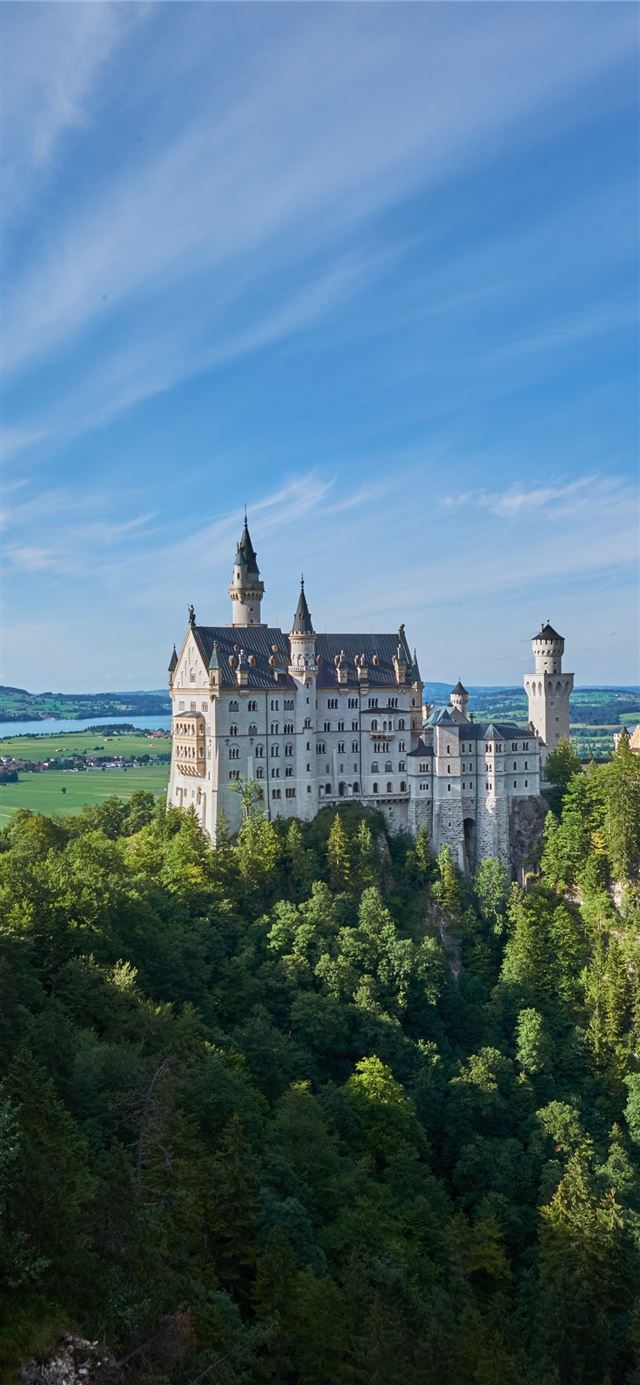 1125x2436 Neuschwanstein Castle - germany iPhone X Wallpaper