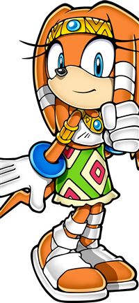 Tikal the Echidna and Scan Gallery Minitokyo wallpaper